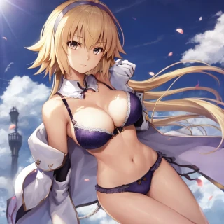 Destin Jeanne d'Arc, Style anime, Soutien-gorge